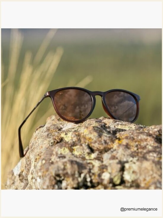 Lightweight Polarized Sunglasses for Women Round UV Protection Scratch Resistant main image 5